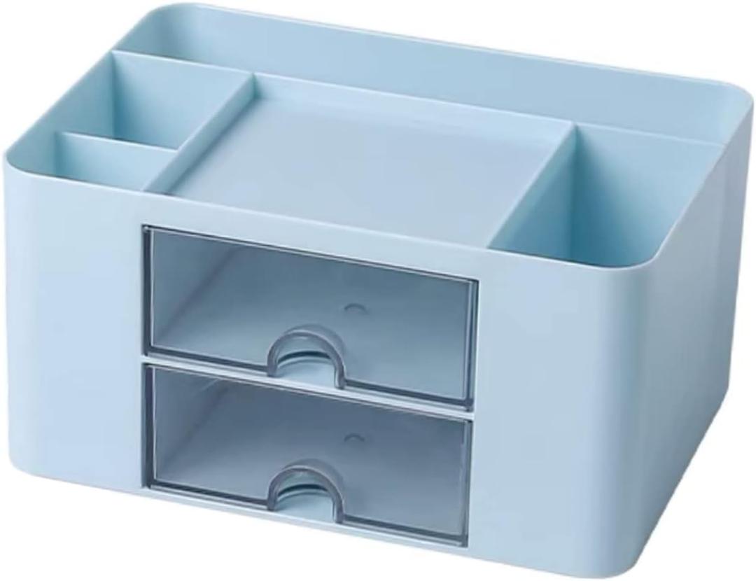 Cosmetics Storage Box Vanity Organizers Large Storage Drawers Desk Organizer Material