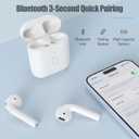 Wireless Charging Case for AirPods 1st / 2nd gen Only, Replacement Charger Case Compatible with Air Pod 1/2 Gen, Earbuds Not Included