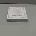 Vintage Style Adjustable Table Mirror Elegant Desk Vanity Makeup Mirror for Bedroom Rotating Mirror with Floral Design for Makeup and Grooming