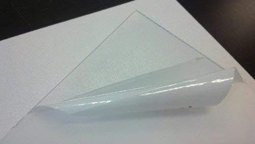 Lexan Sheet - Polycarbonate - .118" - 1/8" Thick, Clear, 12" x 12" Nominal