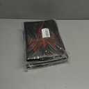 3 x Trading Card Albums with Zipper - 4 Pocket Double Sided Collection Binder for 400 Cards, Durable Scratch-Resistant PU Cover, Trading Card Sleeves for 3 Ring Album, for MTG & Game Cards (Fire Dragon)