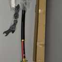 Zisu Demon Katana Sword, About 41 inches, Hashira Pillars & Protagonist Katana for Cosplay Purpose, Anime Original Texture (Maroon)