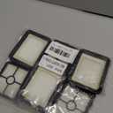 6 Pack 1866 Filters Compatible with Bissell Crosswave 3888A 1785 2210 2211 2304 2306 2551 2554 2590 2593 2596 CrossWave Cordless Max All in One Wet-Dry Vacuum Cleaner, Compare to Part # 1608684