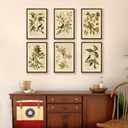 upsimples 12x18 Picture Frame, Display Pictures 11x17 with Mat or 12x18 Without Mat, Wall Hanging Photo Frame, Brown, 1 Pack