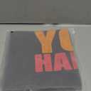 Ofocam Square Decorative Throw Pillow Covers Do More of What Makes You Happy Inspiring Creative Motivation Design Concept on Grunge Rough Pillow Case Linen Pillow Cover Throw Cushion Covers 18x18 Inch