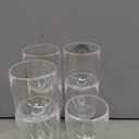 US Acrylic Stackable 8 ounce Plastic Wine Stems in Clear | Set of 8 Reusable, BPA-free, Made in the USA, Top-rack Dishwasher Safe