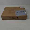 Kitstorack TV Tray Table, Adjustable Height & Flip-Top & Rounded Metal Corners, Snack Table for Couch, Sofa, Bed, Chair, Living Room, C Shaped End Side Table for Eating, Dinner or Laptop, Small Spaces (Brown)