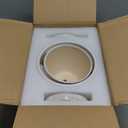 Docrin Ceramic Plant Pots Indoor, 6.6 + 5.5 Inch Planters with Drainage Holes and Saucer for Home/Office - Set of 2 /White