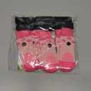 EXPAWLORER 6Pcs Anti Slip Dog Socks to Prevent Licking Paws, Dog Shoes for Winter, Double Sides Dog Boots & Paw Protectors Booties for Hardwood Floors with Grippers Small Medium Large Senior Dogs, XS (Pink)