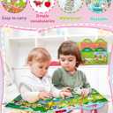 2 x 3 Pack Reusable Sticker Book for Toddlers 2-4 Years, Toddler Sticker Book for Kids, Toddler Activities Crafts Preschool Learning Travel Toys Birthday Gifts for Boys Girls Ages 1-3, 2-4, 3-5