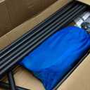 Swing Stand Frame with Sensory Pod Swings and Chair, Sensory Swing Set, X-Shaped Swing Frame, Heavy-Duty Metal Hammock Chair Stand for for Adults Indoor and Outdoor 330LBS (Blue)