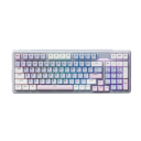 RAPOO V700DIY-98 (BLUE GREY PINK) MULTI-MODE WIRELESS MECHANICAL KEYBOARD