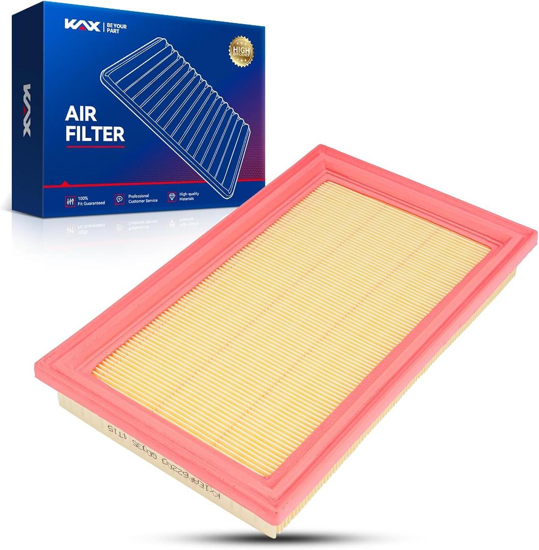 KAX Engine Air Filter, CA9806 Replacement for Mini Cooper 2002-2014, Advanced Air Filter Media, Increased Acceleration