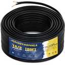 haisstronica 14/2 Low Voltage Landscape Wire 100ft - Copper Direct Burial Waterproof Cable for Landscape Lighting, Outoor Pathway Lights & Garden LED,UL Listed,UV Resistant