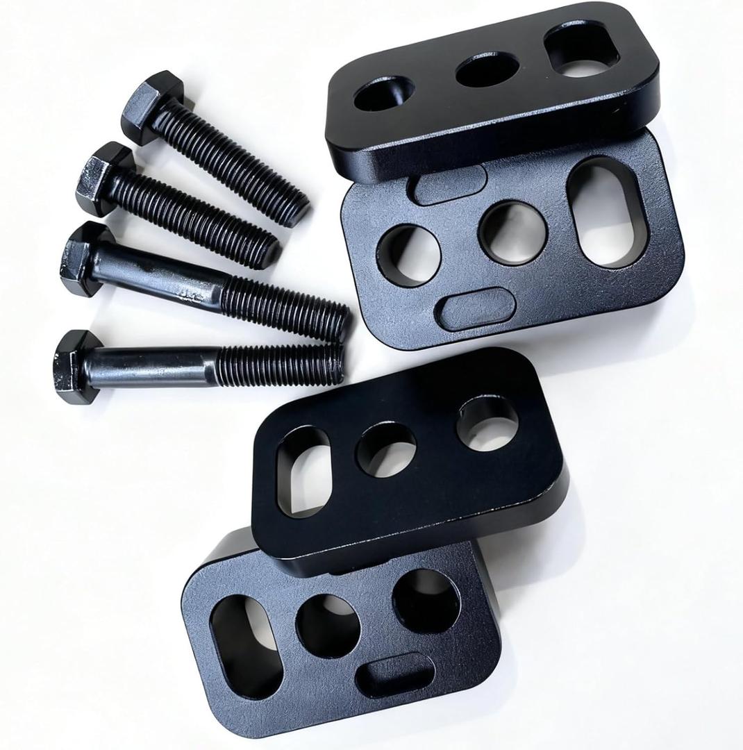 Upgrade Adjustable Driver or Passenger Front Seat Spacers Block kit, Rear of Front Seat Riser Accessories for Toyota Tundra 3rd Gen 2022-2025