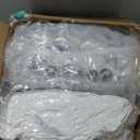 Dual Layer 4 Inch Memory Foam Mattress Topper Queen - 2 Inch Gel Memory Foam and 2 Inch Pillow Top Mattress Pad, 7-Zone Egg Crate Mattress Topper