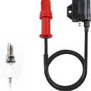 3089239 Ignition Coil Spark Plug for Polaris Ranger 500 2x4 4x4 2004-2009 Ranger 400 4X4 2010-2014 Sportsman 500 4x4 2004-2013