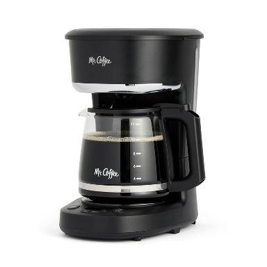 Mr. Coffee 12-Cup Programmable Coffeemaker, Brew Now or Later