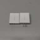 [2-Pack] USB C Wall Charger, 50W 5-Port PD Fast USB C Charging Block, 2USB C+3USB A Multiport Plug, Type C Power Adapter Brick Cube for iPhone 17/ 16/ 15/ 14/ 13/ 12/ Pro Max/ XS, iPad, for Switch, Samsung, Ultra 2