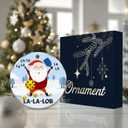 2 x FA La La Lob Pickleball Ornament 2025  Funny Santa Holiday Tree Decoration for Pickleball Players, Unique Pickleball Gift for Men, Women, Coaches, Teammates, and Fans  Ornament Keepsake