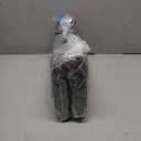 Bedside Commode Seat Cushion, Soft Seat Pad Cover Toilet Seat Cushion with Fixed Straps, Comfortable Commode Padded Seat, Waterproof Padded Cushion for Commode Chair, Grey