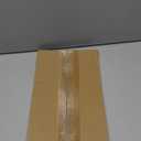 HVAC Premium 12'' x 6'' [Duct Opening] Flat Stamped Steel Return Air Grille - Sidewall and Ceiling - HVAC Vent Duct Cover - White [Outer Dimensions: 13.75''w X 7.75''h]