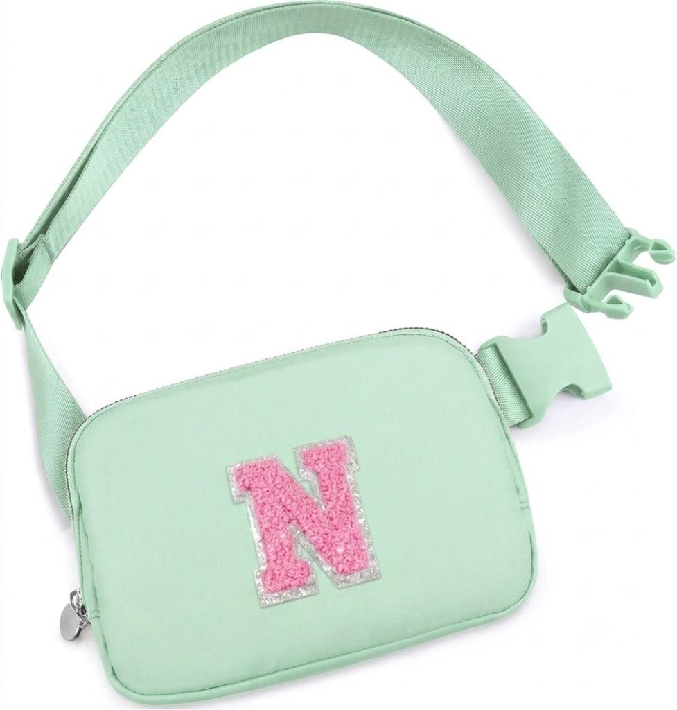 Birthday Gifts for 3 4 5 6 7 8 9 10 11 12 13 14 15 Year Old Girls,Crossbody Bag Fanny Pack Belt Bags Fashion Waist Packs for Women Girls Kids Teen,Cute Teen Trendy Stuff Travel Essentials (Green, N)