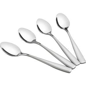 16-Piece Stainless Steel Teaspoons, 5.9-Inch