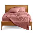Bare Home Queen Sheet Set - 1800 Ultra-Soft Microfiber Queen Bed Sheets - Double Brushed - Deep Pockets - Easy Fit - 4 Piece Set - Bedding Sheets & Pillowcases (Queen, Dusty Rose)