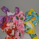 XPUDAC 4 Pieces Dog Pajamas for Small Dogs Boy Girl Soft Stretchy Pjs Onesies Puppy Clothes for Dog Cat Pet Outfits, XS (X-Small(Chest-12" Back-8" Neck-9"))