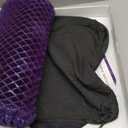 Purple Royal Seat Cushion, Portable 2 Inch Gel Seat Cushion, GelFlex Grid | Handles for Car, Office Chair, Stadium - Pressure-Reducing for Hard Seats, Temperature-Neutral, No-Slip - Made in USA