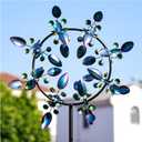 Pure Echo Large Wind Spinners Outdoor, Kinetic Metal Wind Spinners for Yard and Garden, Gift for Family or Friends (30'' W x 87'' H)