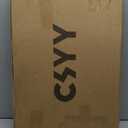 Laptop Bed Table, Laptop Desk for Bed, Foldable Laptop Bed Desk with USB Charge Port, Handle, Desktop Card Slot, Cup Slot, Side Drawer, Portable Laptop Table for Bed Eating Reading Working (Black)