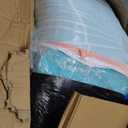 Dual Layer 4 Inch Memory Foam Mattress Topper Queen Size, 2" Cooling Gel Memory Foam & 2" Pillow Top Bed Topper, CertiPUR-US Mattress Cover for Pressure Relief, 21" Deep Pocket, White