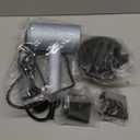 Slopehill Professional Ionic Hair Dryer, Powerful 1800W Fast Drying Low Noise Blow Dryer with 2 Concentrator Nozzle 1 Diffuser Attachments for Home Salon Travel (Matte Blue)