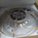 Ceiling Fans with Lights and Remote 20" Dimmable Fandelier LED Fan Light Modern Ceiling Fan, Low Profile Flush Mount Ceiling Fan Lights for Bedroom Kitchen and Living Room (Gold)