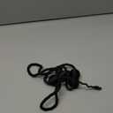 Hion Magnetic Curtain Tiebacks Black 2pcs, Curtain Tiebacks Buckles Holdbacks Holders Hooks Clip for Home Outdoor Bedroom Office Decorative Curtain (Ball)