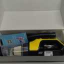 Handheld Vacuum Cordless 1.1 Pounds Car Vac 10000PA Hand Held Vacuums 4-in-1 Hand Vac Cordless Rechargeable HEPA Filter Large Capacity Dust Cup for Car Office Home Pets Hair (Yellow)