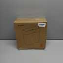 JOYBOS Bathroom Garbage Can with Lid, 3 Gallon Small Garbage Can, 10L Dogproof Slim Plastic Narrow Garbage Bin with Pop-up Lid for Toilet, Office, Bedroom, Living Room, White (1 Pack (2.7 Gallon))