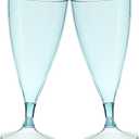 12 Pack Plastic Champagne Flutes, 5.5 Oz Plastic Champagne Glasses Disposable Mimosa Glasses Cups,Champagnes Glasses For Wedding,Party, New Year Or Christmas Cocktail Cups