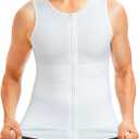 Eleady Compression Shirt Men Workout Shirt Athletic Base Layer Sleeveless Tank Top Slimming Undershirt XXL