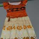 fhjax 2Pcs Girls Kawaii Dress Princess Short Sleeves Skirt 5-6 Years Sleep Dress for Girls to Wear in Night