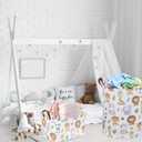 Kids Laundry Hamper,Baby Laundry Basket Animal Storage Baskets for Kids Room Decor,Nursery Hamper,Bedroom,Toy Organizer,(Cute Animal)