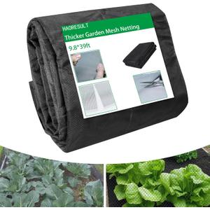 10 x 39Ft Thicker Garden Mesh NettingUltra-Fine Plant Cover with PPT MaterialHeavy-Duty Design for Robust Outdoor UseSuitable for Your Garden and Greenhouse30% Shading Rate