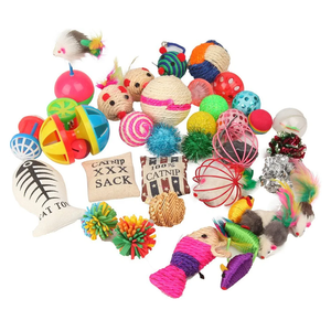 Fashion's Talk Cat Toys Variety Pack for Kitty 20 Pieces
