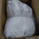 Hobestluk Bean Bag Chair Convertible Beanbag Chairs for Adults, 3 in 1 Bean Bags with Plush Chevron Cover, Adult Bean Bag Chair for Living Room, Bedroom (White, Twin)