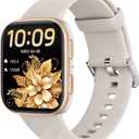 MorePro Health Fitness Tracker with 24/7 Heart Rate/Blood Pressure Monitor, Blood Oxy-gen/Sleep Tracking, 120+ Sports Activity Tracker, Smart Watch (Make/Answer Call) with Step Counter for Women Men