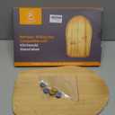 Bamboo Mixer Slider for KitchenAid 4.5-5 Qt Tilt-Head Stand Mixer, Appliance Sliding Mat Pad, Kitchen Countertop Storage Accessories Mixer Moving Tray Board Attachments, Kitchen Aid Mixers Accessories