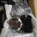 10x10x6FT Large Outdoor Dog Kennel, Heavy Duty Dog Cage with Waterproof Roof & Bowls, Dog Enclosure for Medium & Large Dogs