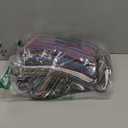 BolBom*S Bath Towel Set 4 Pack,30 x 60 Inches Large 100% Cotton Stripe Bath Towel Soft,Absorbent and Quick Dry Towels for Bathroom, Pool, Beach, Swim and Yoga, Bathroom Towels for Daily Use (Copper)